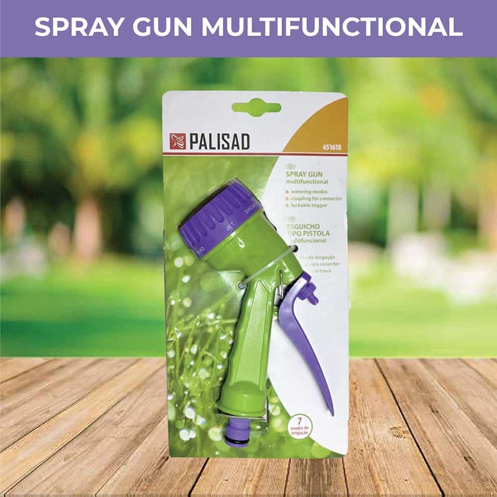 Palisad Garden Water Gun Hose Nozzle Multifunctional